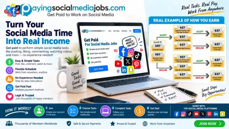Paying Social Media Jobs Review